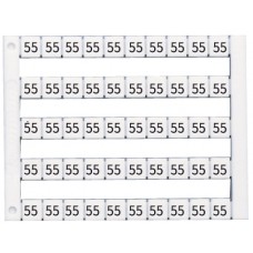 505001, Горизонтальная маркировка  (1), DY5, 1 пластина - 50 шт. (упак 500 шт)