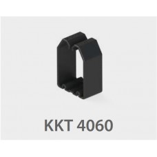 553365, KKT 6060 Держатель кабеля для к-к; 60x60  (Черный) (упак 10 шт)
