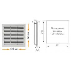 690585, EF 325 Фильтр на вытяжке для щитовых вентиляторов  (упак 1 шт)