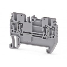 311009, Пружинная клемма серии SRD 1.5 (серый) (упак 50 шт.)