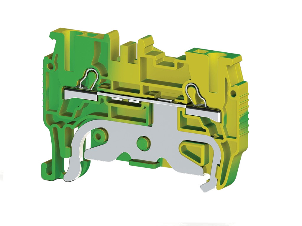 Трехвыводные и четырехвыводные заземляющие клеммы PYK 1.5 MET